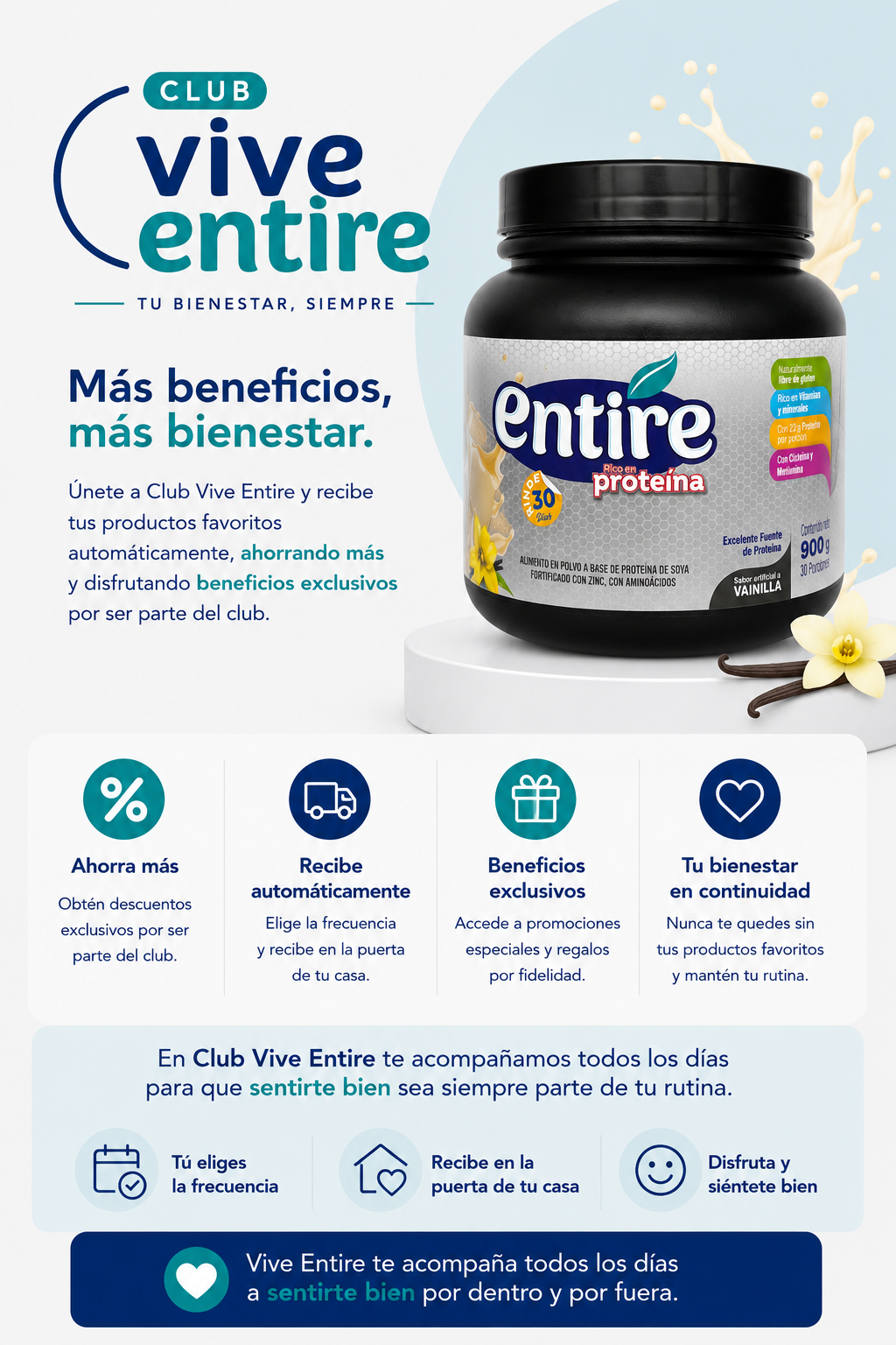 Club Vive Entire Proteína