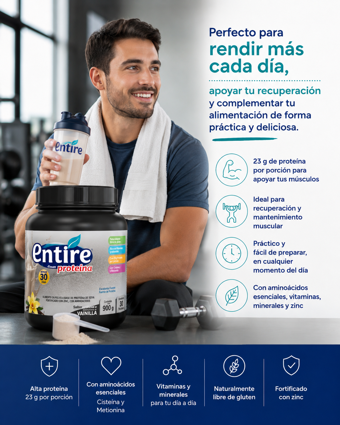 Imagen promoción Proteina Hombre